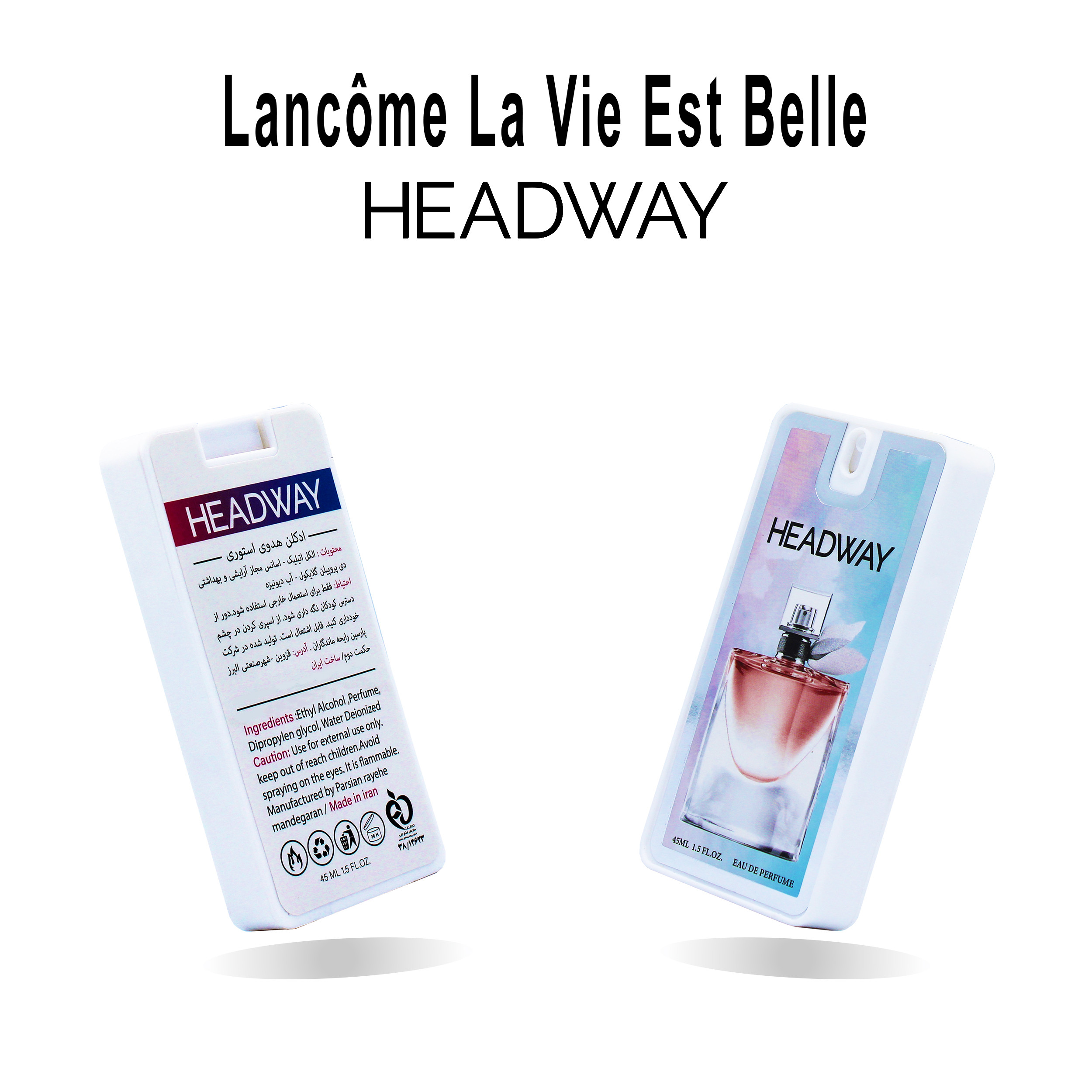 عطر جیبی هدوی مدل لانکوم لاویه بل و اینوکتوس حجم 45 میلی لیتر مجموعه 2 عددی عطر جیبی هدوی مدل لانکوم لاویه بل و اینوکتوس حجم 45 میلی لیتر مجموعه 2 عددی