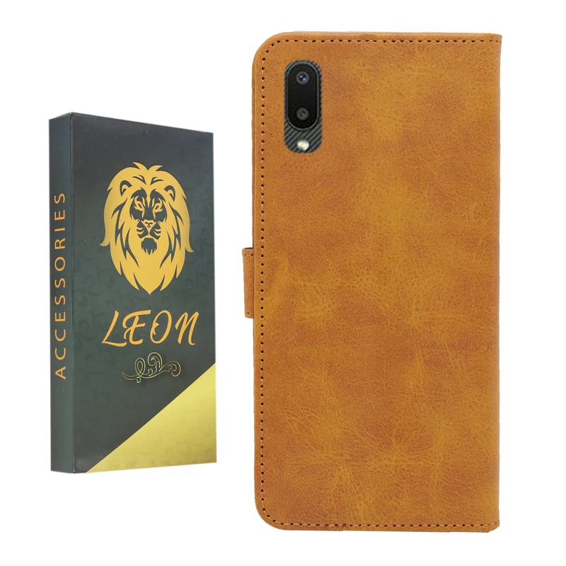 کیف کلاسوری لئون مدل Bersa مناسب برای گوشی موبایل سامسونگ Galaxy A02