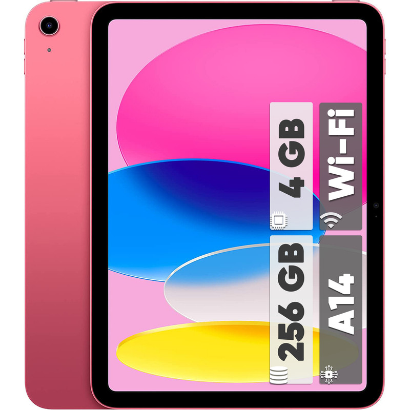 تبلت ۱۰.۹ اینچ اپل مدل iPad 2022 Wi-Fi ظرفیت 256 گیگابایت و رم 4 گیگابایت