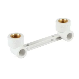 زانو بوشن فلزی دوقلو مدل پویش 1/2*25 بسته 5 عددی