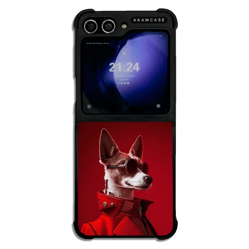 کاور آکام مدل AMC-WSGZFLIP5-ANIMALS5 مناسب برای گوشی موبایل سامسونگ Galaxy Z Flip 5