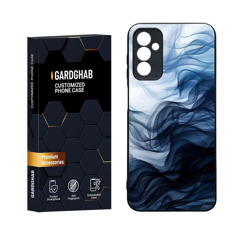 کاور گارد قاب مدل دورژله ای پشت گلس ساده مناسب برای گوشی موبایل سامسونگ Galaxy M13 4G