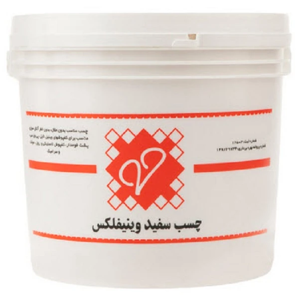 چسب کفپوش وینیفلکس مدل PVC حجم 4 لیتر