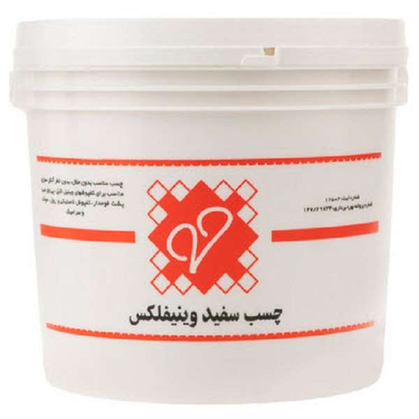 چسب کفپوش وینیفلکس مدل PVC حجم 4 لیتر