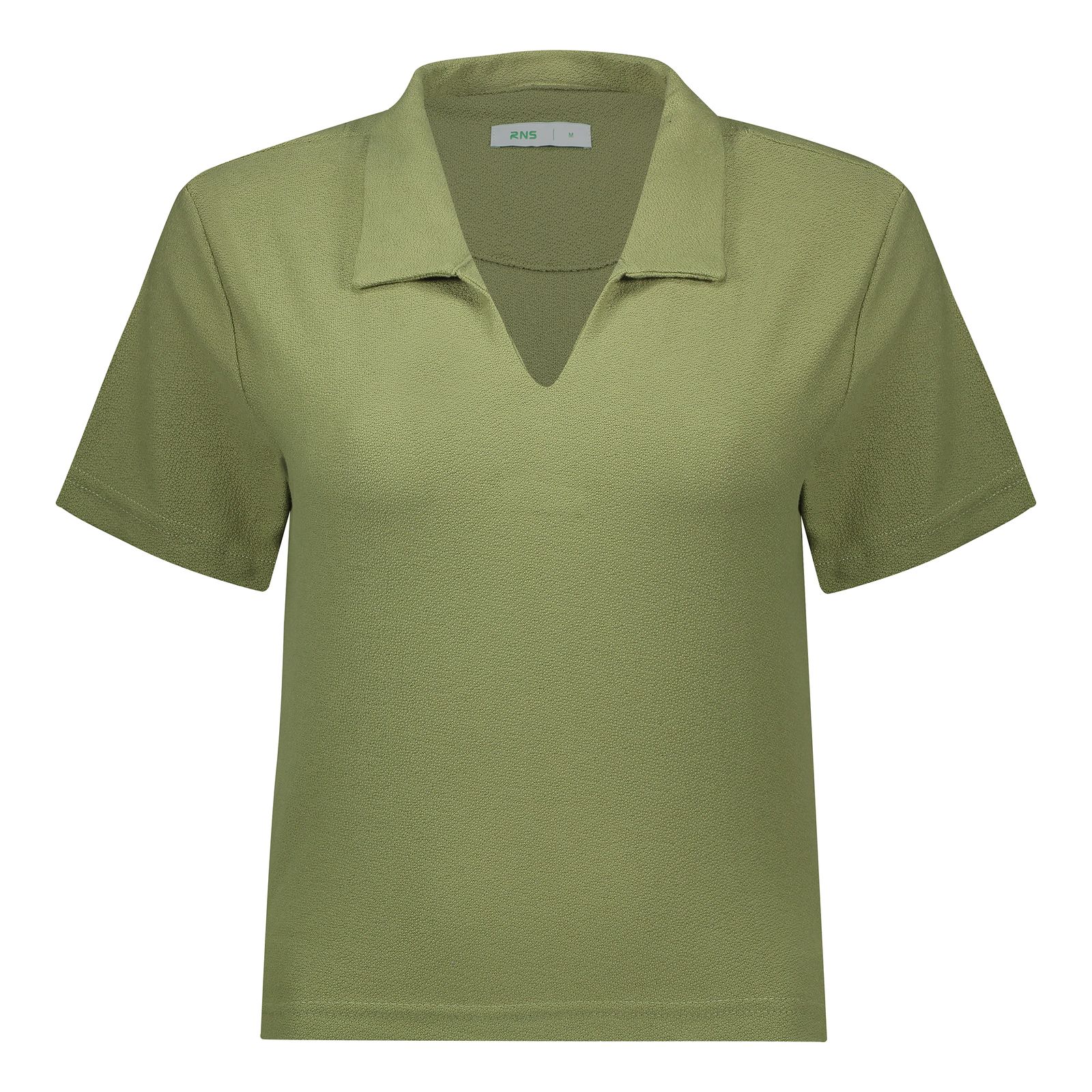 کراپ پولوشرت آستین کوتاه زنانه آر اِن اِس مدل 110223124304 -  - 1