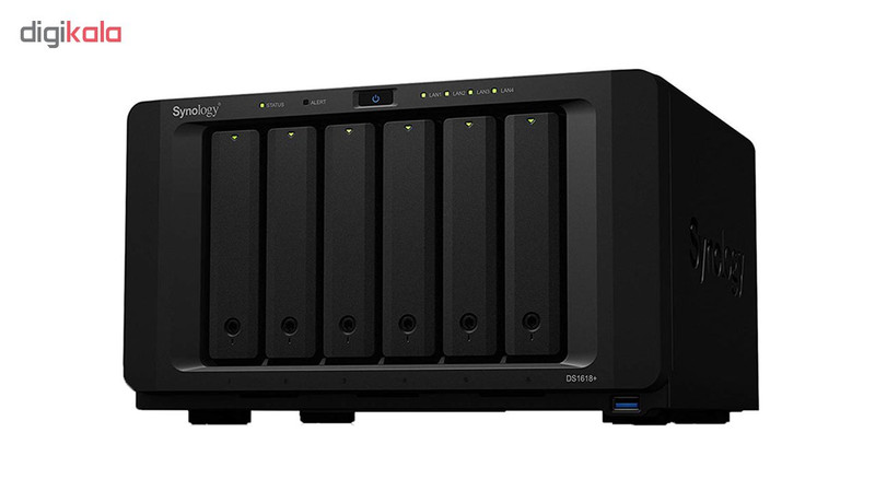 ذخیره ساز تحت شبکه 6Bay سینولوژی مدل دیسک استیشن DS1618Plus