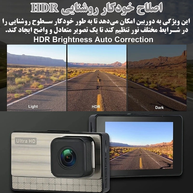 دوربین ثبت وقایع مدل DUAL LENZ X21PRO2K