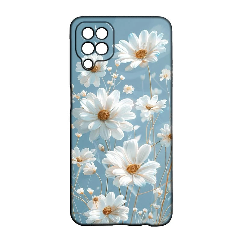 کاور طرح گل کد 332 مناسب برای گوشی موبایل سامسونگ Galaxy A12 / M12 / F12