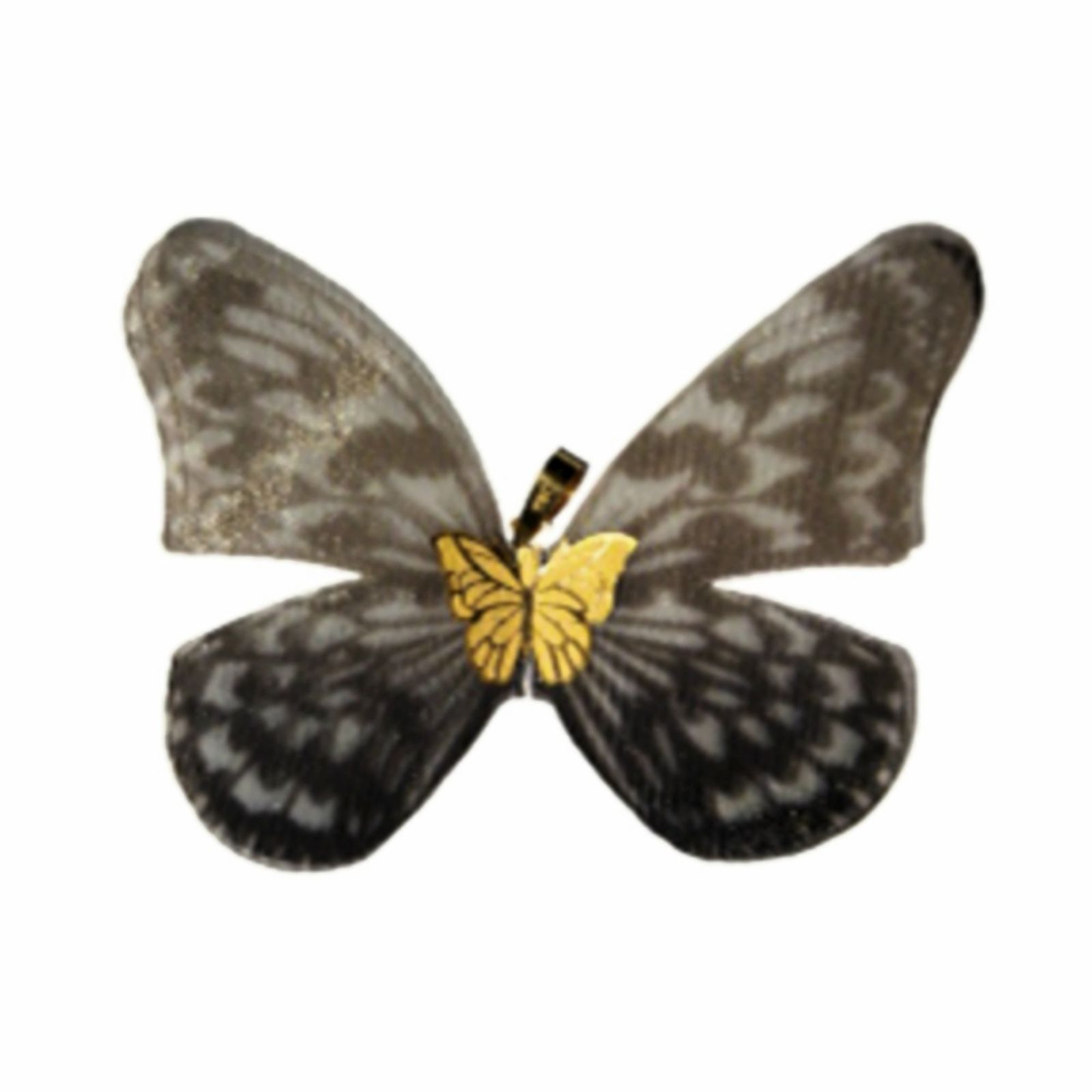 آویز گردنبند طلا 18 عیار زنانه مدل پروانه کد K013 -  - 1