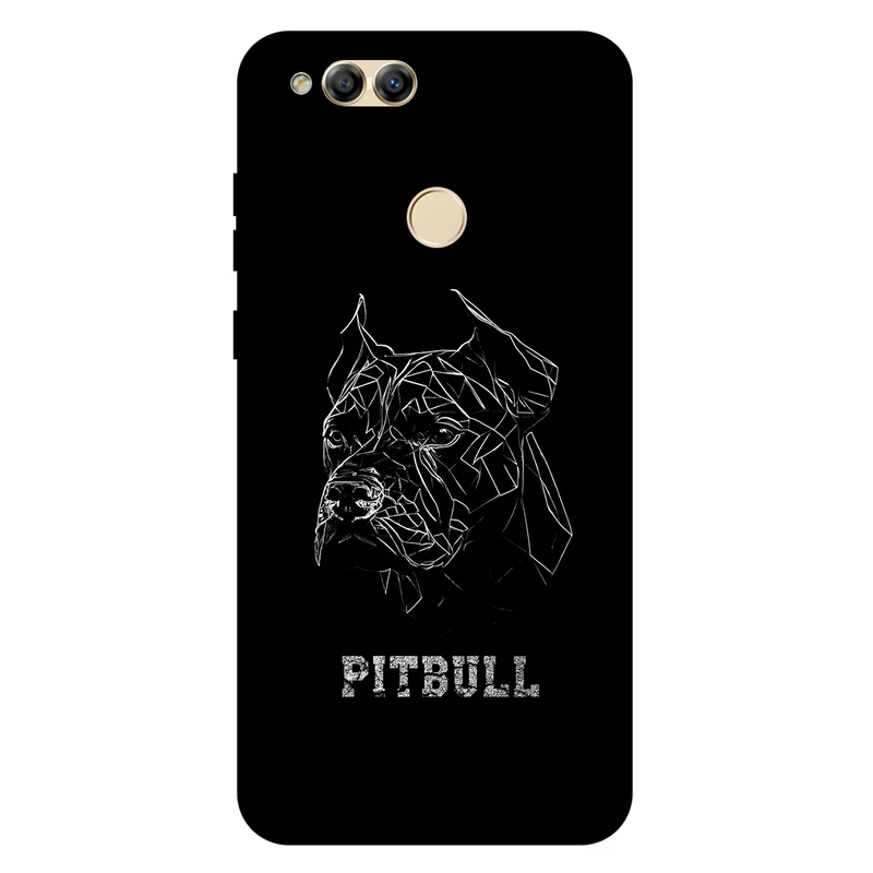 کاور مگافون طرح پیتبول مدل 1883 مناسب برای گوشی موبایل آنر 7x