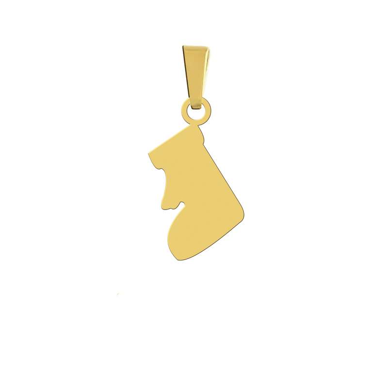 آویز گردنبند هایکا مدل لنگه کفش کد a.h 130