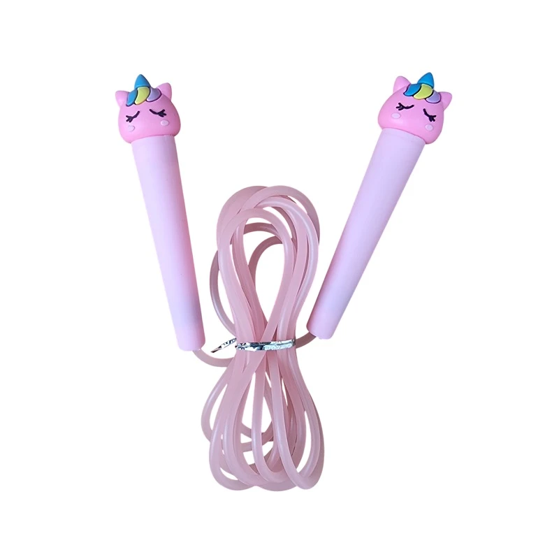 طناب ورزشی 3 متری مدل سیلیکونی طرح یونی کورن