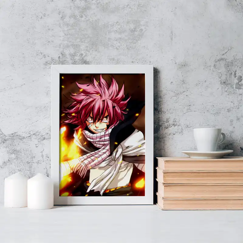 تابلو خندالو مدل ناتسو انیمه فری تیل کد 16460