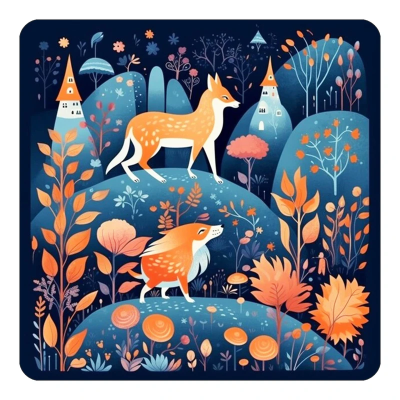 مگنت کاکتی طرح حیوانات رنگی مدل mp25990