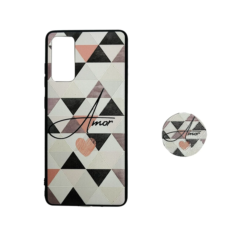 کاور مدل فانتزی03 مناسب برای گوشی موبایل سامسونگ Galaxy S20Fe به همراه پاپ سوکت