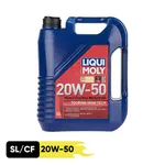 روغن موتور خودرو بنزینی، دیزلی، توربوشارژ، تنفس طبیعی لیکومولی مدل 5L 20W-50 SL/CF 20W-50 حجم 5 لیتر