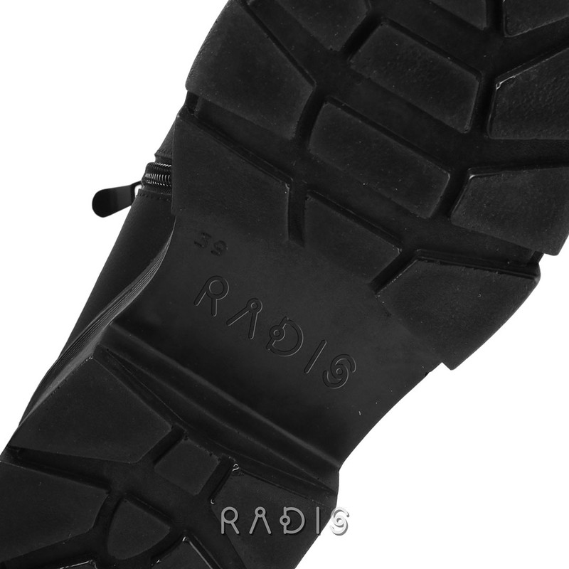 نیم بوت زنانه چرم رادیس مدل ستیلا کد M.MC-659-asl