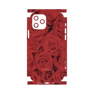 MAHOOT Red-Flower-FullSkin Cover Sticker for Apple iPhone 12 Pro