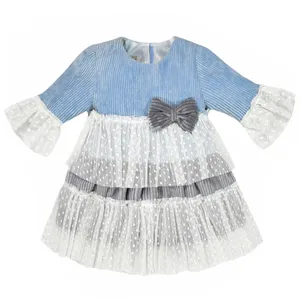 پیراهن دخترانه مدل گلاریس کد 2