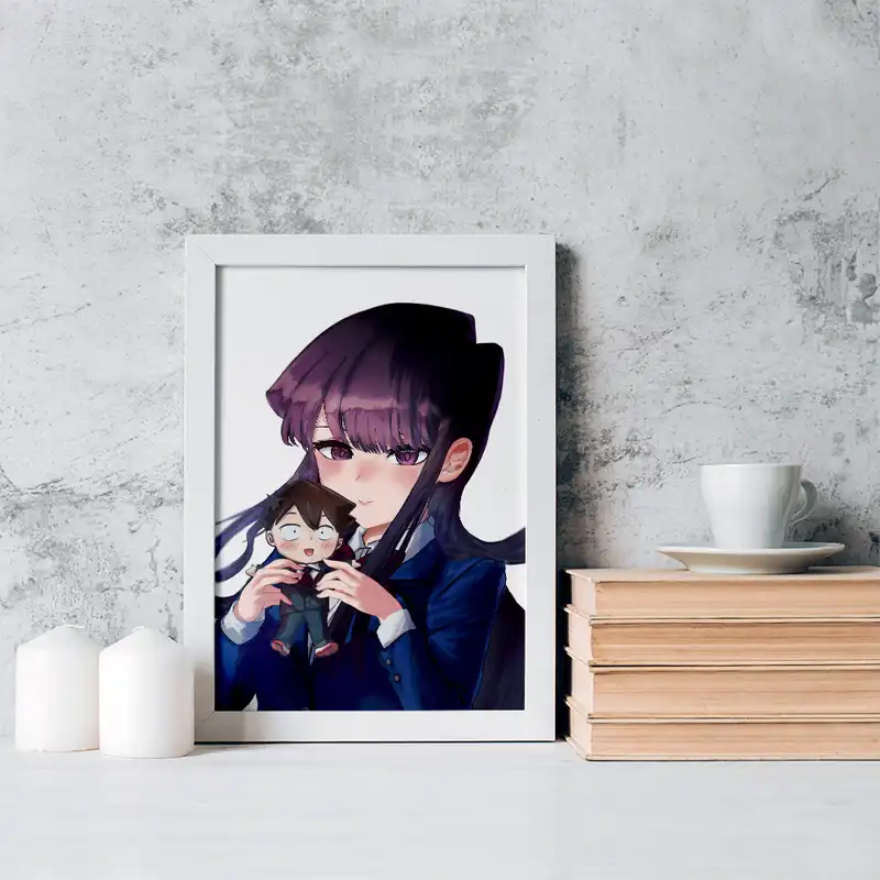 تابلو خندالو مدل انیمه کومی سان کد 16065