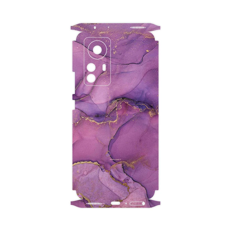 برچسب پوششی ماهوت مدل Purple Marble-FullSkin مناسب برای گوشی موبایل شیائومی 12 Pro