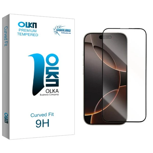 محافظ صفحه نمایش شیشه ای کولینگ مدل Olka مناسب برای گوشی موبایل اپل iPhone 16 Pro Max