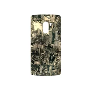 MAHOOT Collage of Skyscraper Cover Sticker for Lenovo A7010