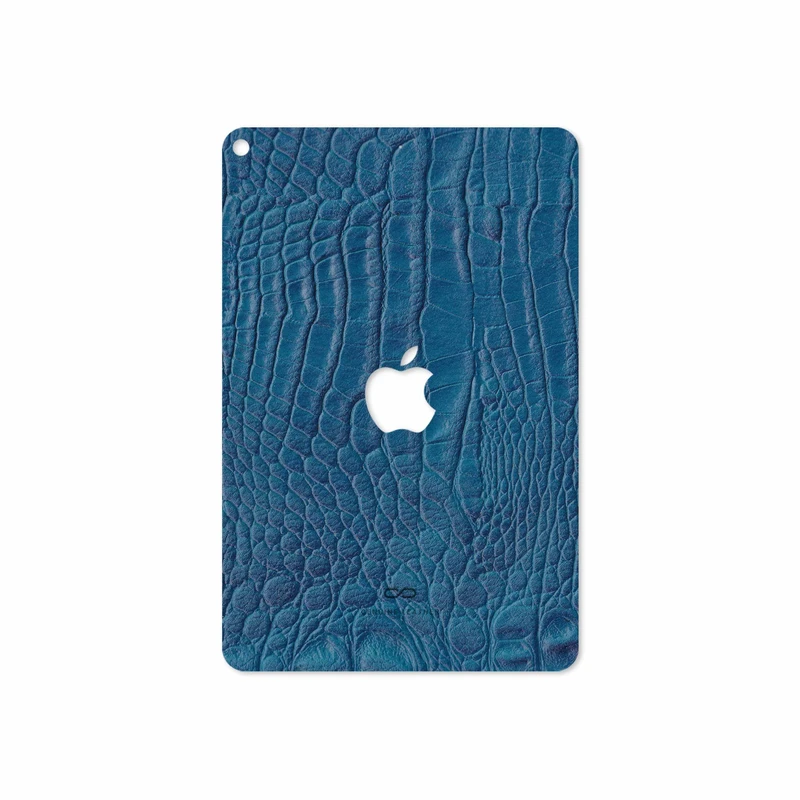 برچسب پوششی ماهوت مدل Blue-Crocodile-Leather مناسب برای تبلت اپل iPad mini (GEN 5) 2019 A2133