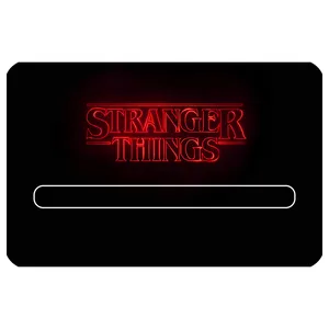 Stranger Things Code 021 Card Sticker