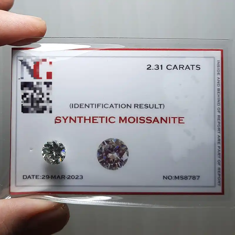 سنگ موزانایت مدل شناسنامه دار