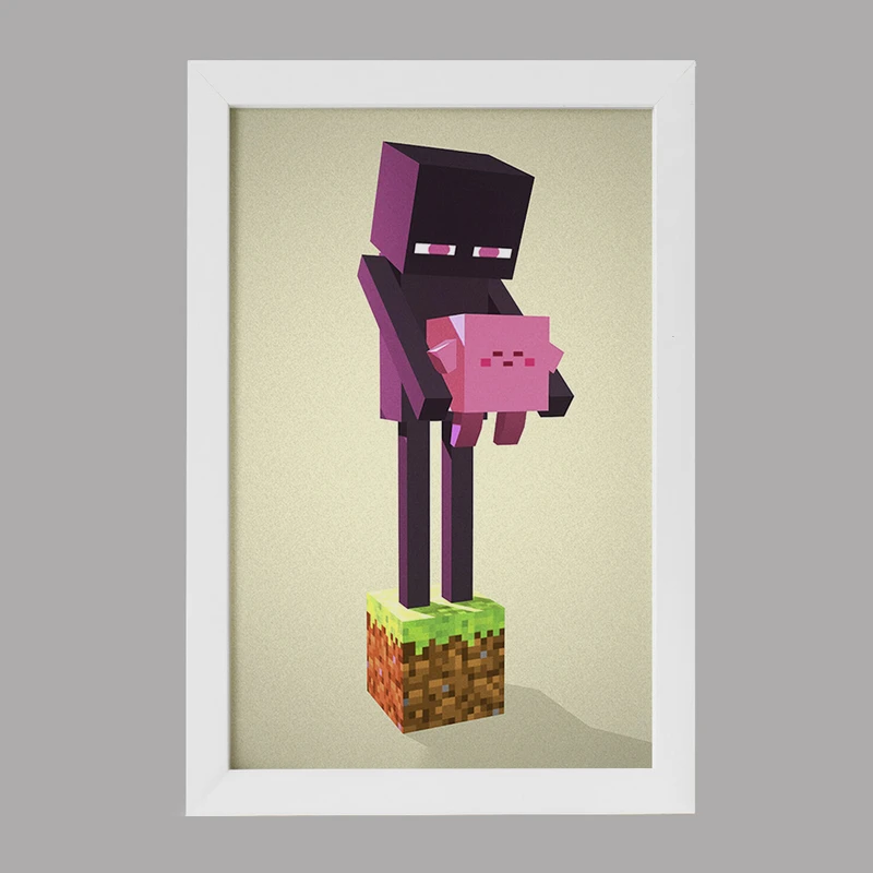 تابلو خندالو مدل بازی ماینکرافت (Minecraft) کد 37000