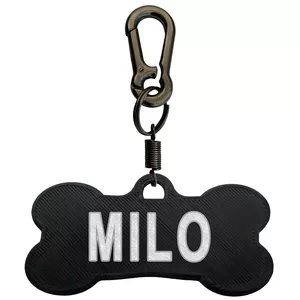 پلاک شناسایی سگ مدل MILO