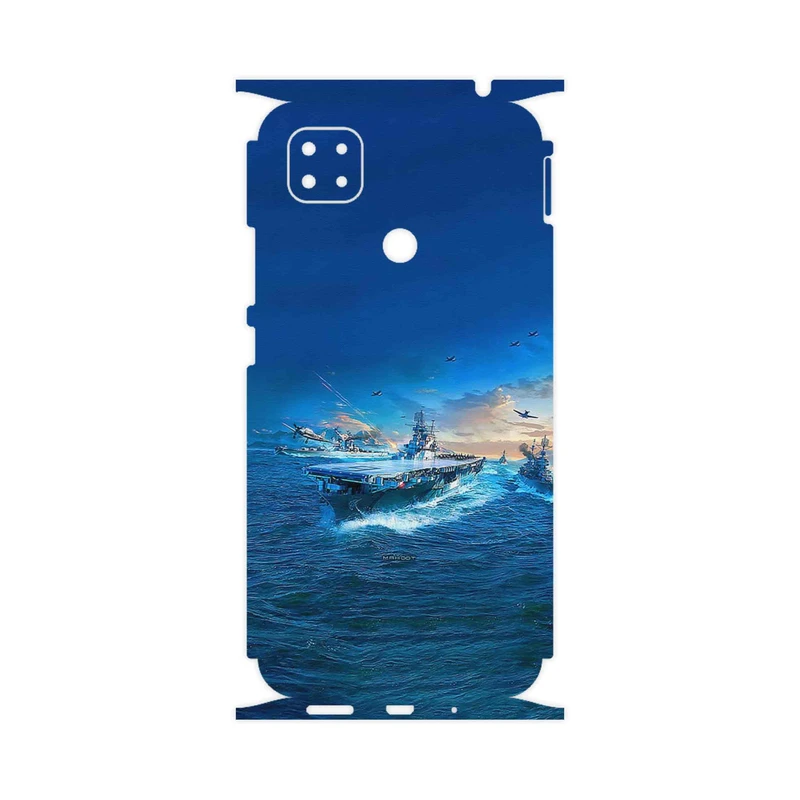 برچسب پوششی ماهوت مدل Warship-FullSkin مناسب برای گوشی موبایل شیائومی Poco C31