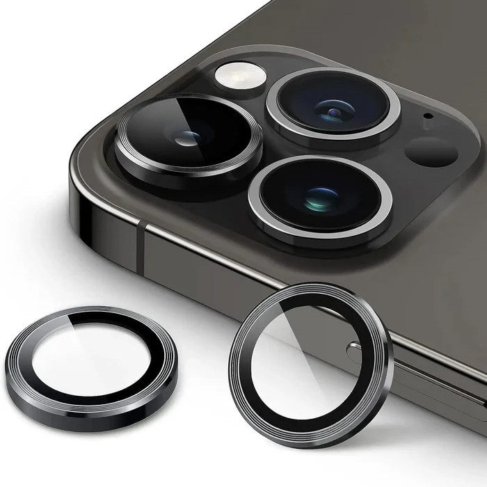 محافظ لنز دوربین گوف مدل Ring Metal مناسب برای گوشی موبایل اپل iPhone 15 Pro