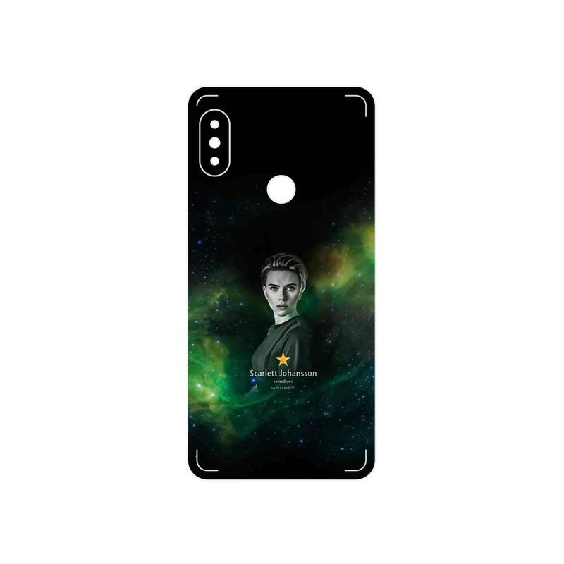برچسب پوششی ماهوت مدل Scarlett Johansson مناسب برای گوشی موبایل شیائومی Redmi Note 5 Pro