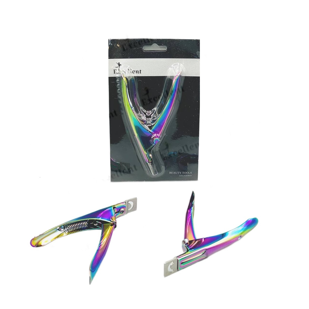 کاتر ناخن اکسلنت مدل هولوگرامی