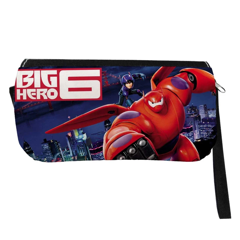 جامدادی مدل دوزیپ طرح انیمیشن شش قهرمان بزرگ کد NI412