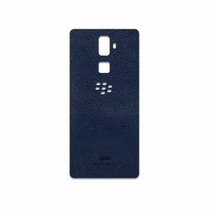 MAHOOT Deep-Blue-Leather Cover Sticker for BlackBerry Evolve
