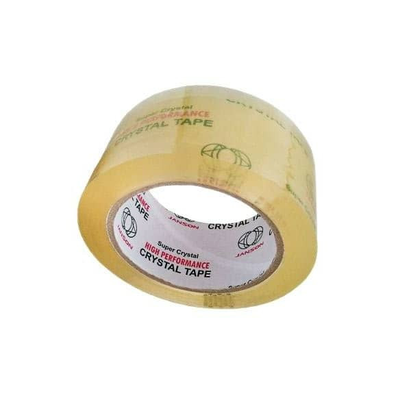 چسب پهن جانسون مدل کریستال 90 یارد عرض 5 سانتیمتر بسته 3 عددی چسب پهن جانسون مدل کریستال 90 یارد عرض 5 سانتیمتر بسته 3 عددی