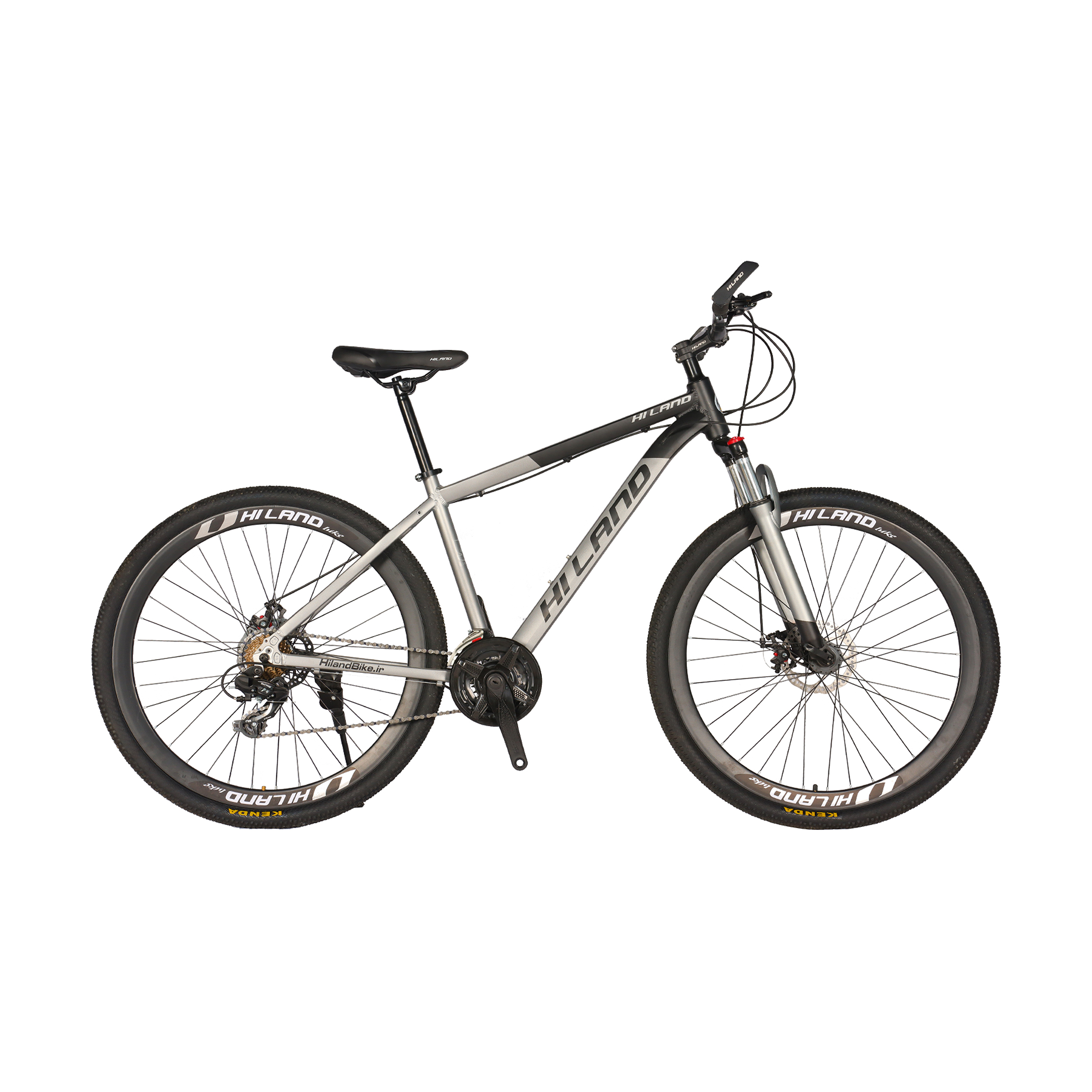 دوچرخه کوهستان هایلند مدل آلومنیوم سایز 29 رنگ خاکستری