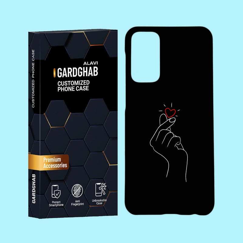 کاور گارد قاب علوی مدل عاشقانه مناسب برای گوشی موبایل سامسونگ Galaxy F13 4G / M13 4G