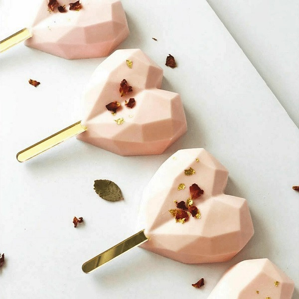 قالب بستنی طرح قلب سورپرایز مدل pe791