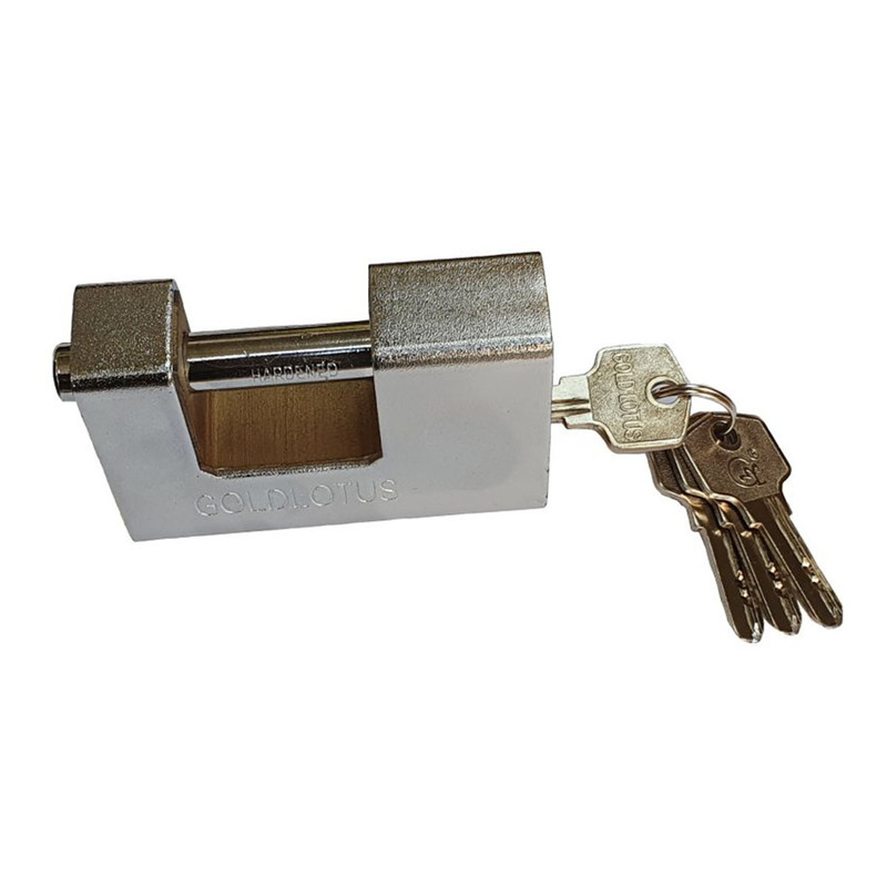 قفل کتابی گلدن لوتوس مدل 80MM بسته 2 عددی