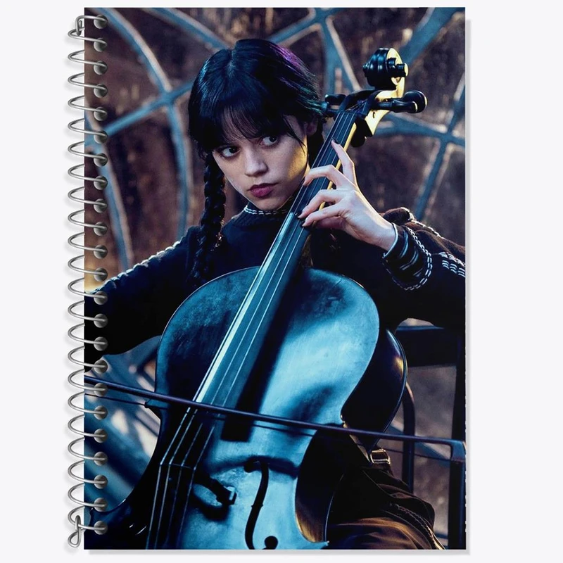 دفتر لغت 50 برگ خندالو مدل ونزدی Wednesday کد 22052