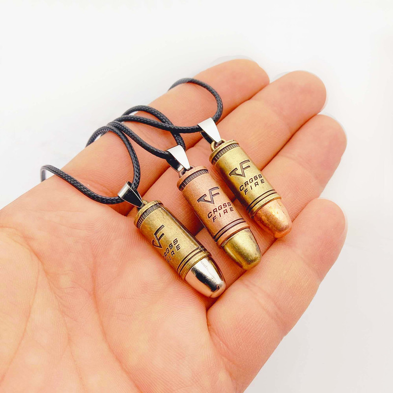 گردنبند مردانه طرح فشنگ مدل 776GAM