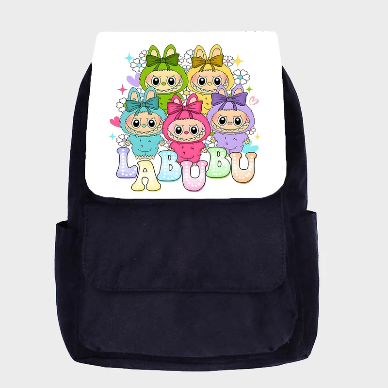 کوله پشتی مدرسه مدل عروسک لبوبو کد DKKP50