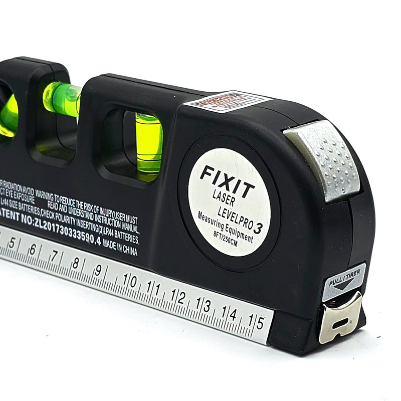 تراز لیزری متردار فیکسیت مدل سه کاره کد LEVELPRO3