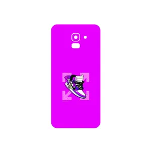 MAHOOT Nike Air Sneaker Digital Art Cover Sticker for Samsung Galaxy J6