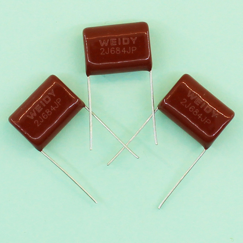 خازن پلی استر 680 نانو فاراد 630 ولت ویدی کد 01 بسته 10 عددی خازن پلی استر 680 نانو فاراد 630 ولت ویدی کد 01 بسته 10 عددی