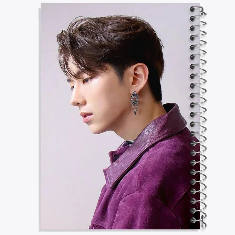دفتر نقاشی 50 برگ خندالو مدل کیهیون گروه مانستا اکس MONSTA X کد 21159